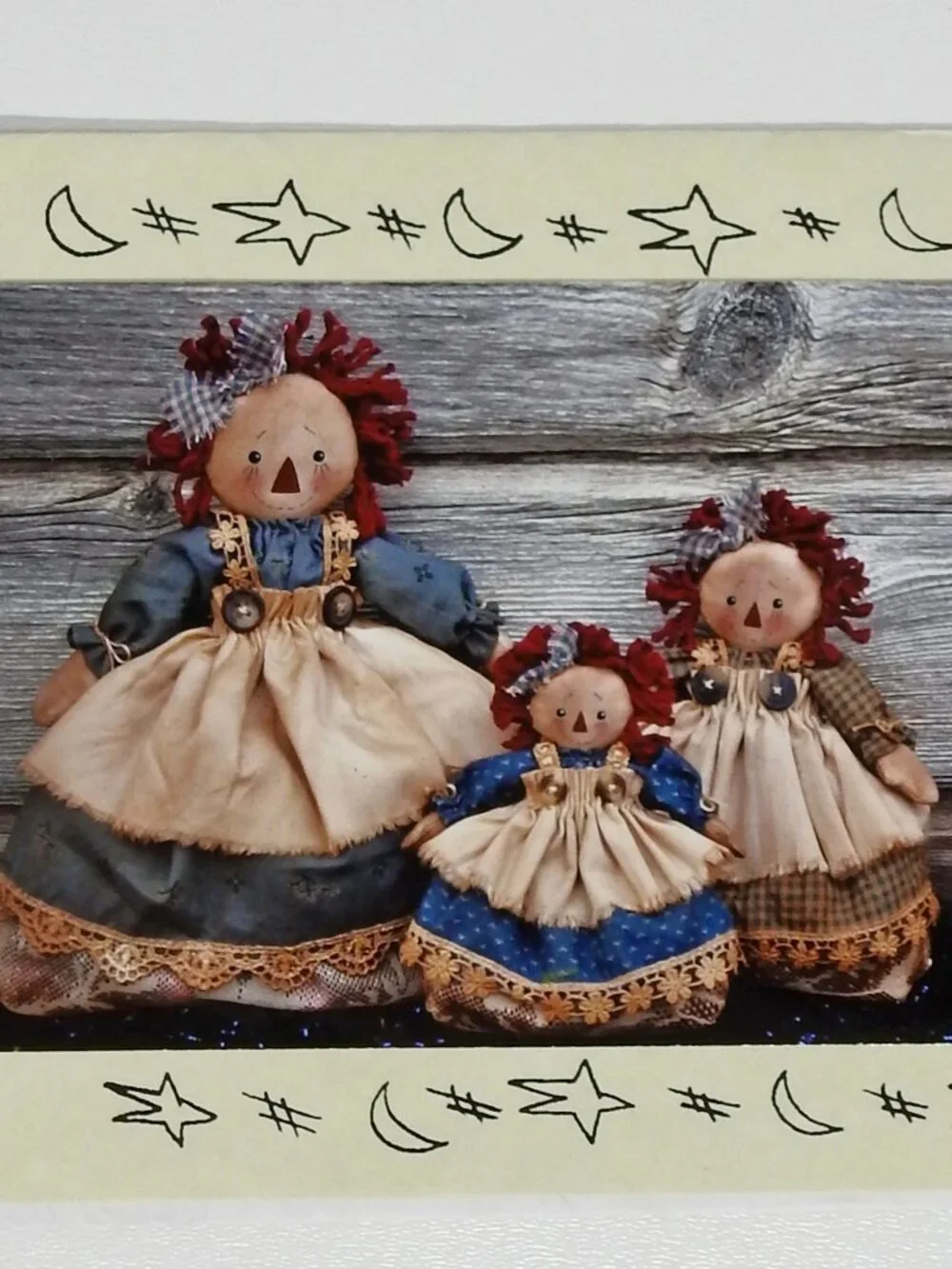 Bundle of Patterns for Dexter & Angela & Potpourri Raggedies Cottagecore Cats